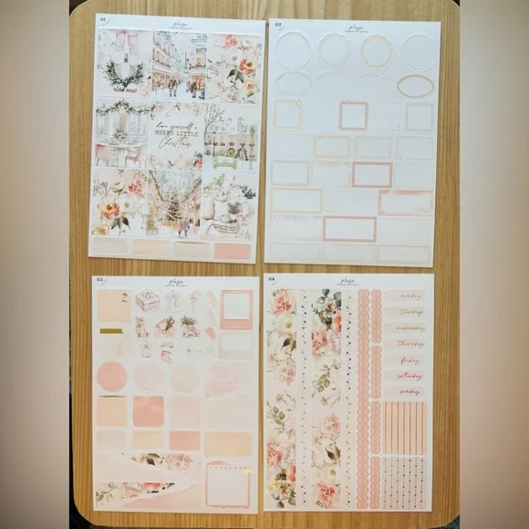 Nine four page planner Sadie’s Stickers kits - Picture 6 of 11